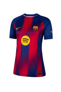 Fotbalové Dres Barcelona Dámské Domácí Oblečení 2025-26 Krátký Rukáv